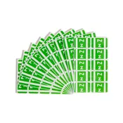 AlphaZ ACCS Color Coded Alphabetic Labels - Sheets