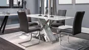5 Piece Dining Room Set (D1274DT+D915DC-GRY)