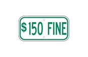 $150 Fine – Small