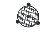 560 ABS Motor side intake grill w/velcro