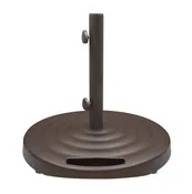 100LB  Monaco Aluminum Round  Base W/ Wheels and Handle by Treasure Garden