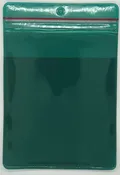 #JR-GRN-FULL    (Zip Lock Bag GREEN Full Tinted)