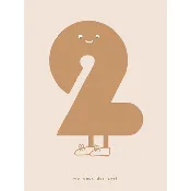 #2 Buddies Print - Black/Color