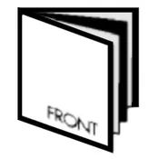2-panel insert add on to digipak or wallet (1000 quantity)