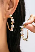 Botanical Crystal Earrings