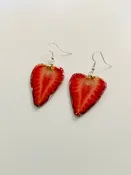 Wild Organic - Strawberry Earrings