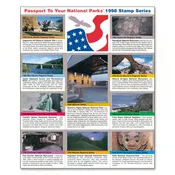 1998 Passport Stamp Set