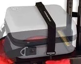 AED & Emergency Gear Strap for Easy-Roll Stations & Bags