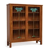 125th Anniversary LaSalle Stained Glass Bookcase