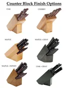 3" Steak Knife In A Counter Block, Set of 6