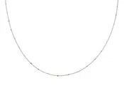 Diamond Cut Cube Chain Necklace