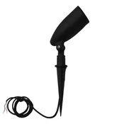12V LED Flood w/ Ground Stake 3000K - Eye-Catching Flood Lights in Black