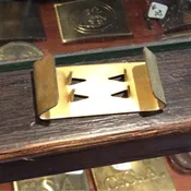 Brass Belt Keeper