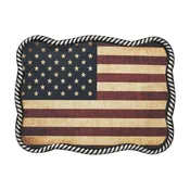 American Flag Buckle