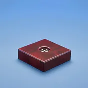 Multi-Color Wood Grain LED Base, AC+Battery