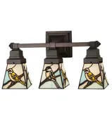 20"W Backyard Friends 3 LT Vanity Light