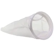 7"x16" 50 micron NYLON MESH Pre-Filter Bag with Vinyl Flange