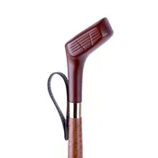 FootFitter 23” Shoe Horn with Premium Faux Wood Golf Club Handle (Made in Italy)