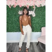 Alisa High Cut Ruched Bodysuit