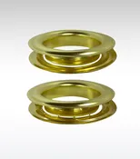 1-1/2’’ B-SMGW # 12 Brass Finish Curtain Grommet & Washers