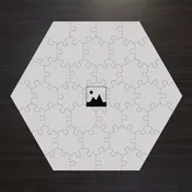 12 Inch Hexigon Puzzle