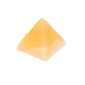 Alabaster Pyramid - Small 2.25"