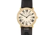 Cartier Ronde Louis 36mm 'WR000451' Factory Diamond 18K Yellow Gold