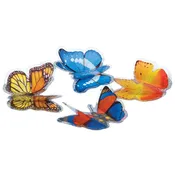 3D Butterfly Stickers