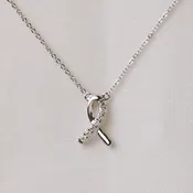 14k-white-gold-diamond-awareness-ribbon-pendant-necklace-0-05ctw-7-diamonds-18-chain — Avior Jewelry