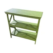 3 Tier Spa Shelf Exposed Hardware (hot tub table)