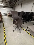 Brown High Back Leather Executive Chairs — Used Office Furniture Connection
