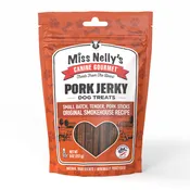 Miss Nelly’s Pork Jerky Dog Treats – 8oz Pouch