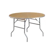 48″ Round, Folding Table