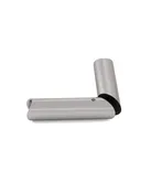 45º Offset Posts for Ladder Pulls, Brushed Satin US32D/630 Finish, 316 Exterior Grade Stainless Steel Alloy - 2 Pairs/Set