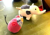 "Animal House" Stuffed Animals from the White Thai