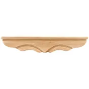11-3/8 in x 1-3/4 in x 2-1/4 in Middle Rounded Pedestal  Foot