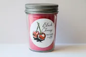 Black Cherry Soy Candle — Patchouli Garden
