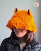 Bucket Hat/ Ears Orange