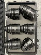 Sigma Cine Prime FF 6 lens set