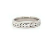 0.25ctw Channel Set Diamond Band in 14K