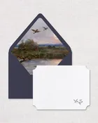 Luxury vintage landscape note cards set of 10 A6 heirloom stationery. Premium nature-themed cards wi — InvitoBella