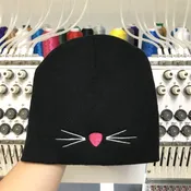 Cat Whiskers Beanie