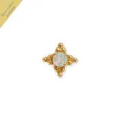 14kt 12-Bead Cluster w/ Opal Top