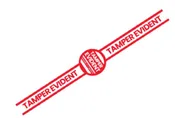 1.25" x 8" Tamper Evident Beverage Cup Safety Seal - 2,500 Labels