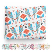 10x13 Parrot Animal Print Poly Mailers 100 Pack