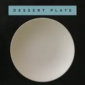 Dessert Plate P8 — Painted Plate