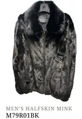 Men’s Halfskin Mink