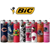 BIC® Sports Team Lighters - 50 Lighters / Tray