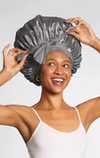 ADJUSTABLE OVERSIZED SATIN BONNET
