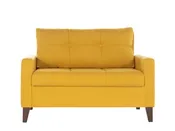 BELLONA Chair And A Half Convertible Chair Twin Sleeper Zigana Yellow